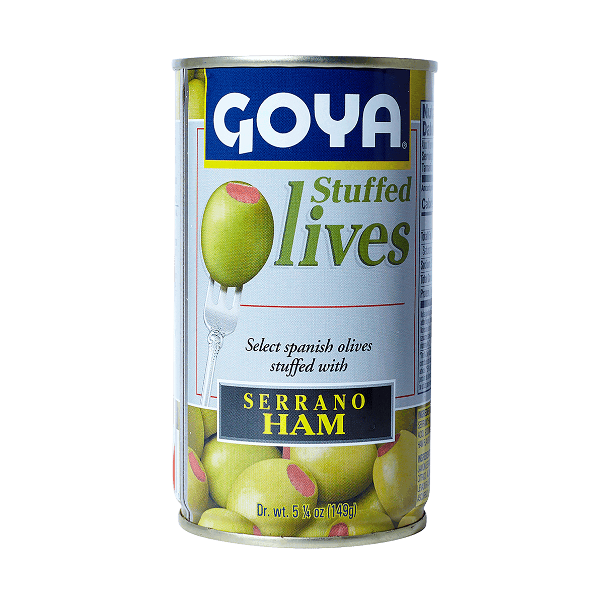 Aceituna Goya Rellenas Con Jamón Serrano 149gr Aceituna Goya Rellenas Con Jamón Serrano 149gr