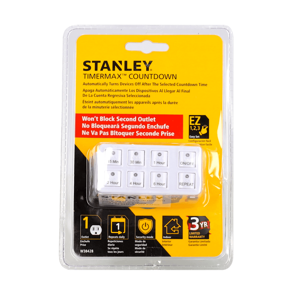 Temporizador Stanley R/W38428 Temporizador Stanley R/W38428