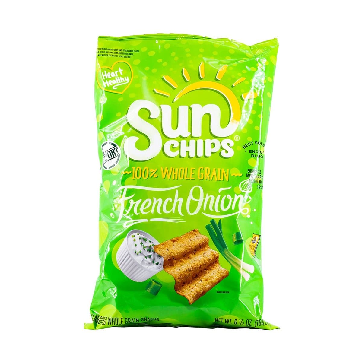 Papitas Sun Chips Sabor Cebolla 184 g Papitas Sun Chips Sabor Cebolla 184 g