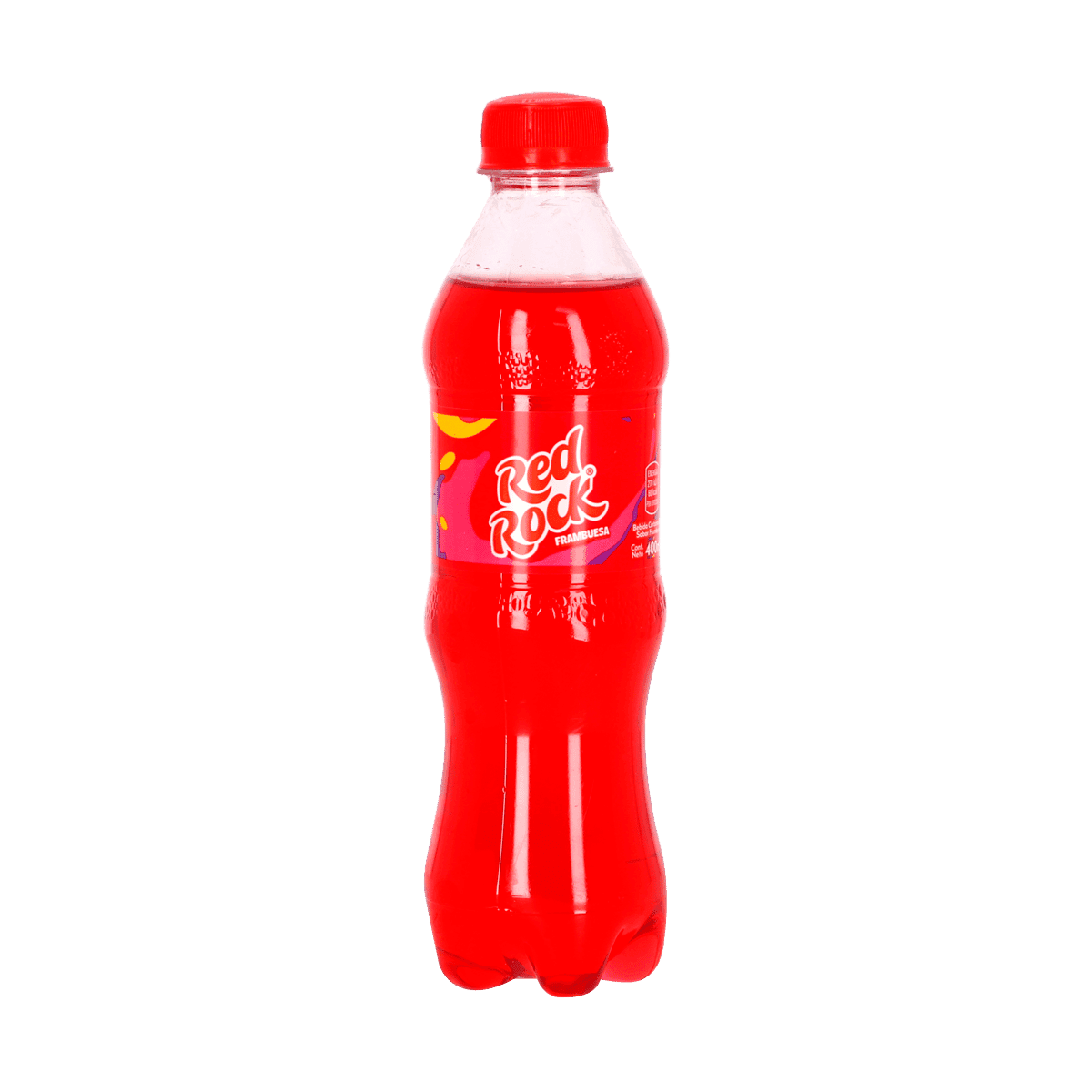 Refresco Red Rock Sabor a Frambuesa 400 mL Refresco Red Rock Sabor a Frambuesa 400 mL