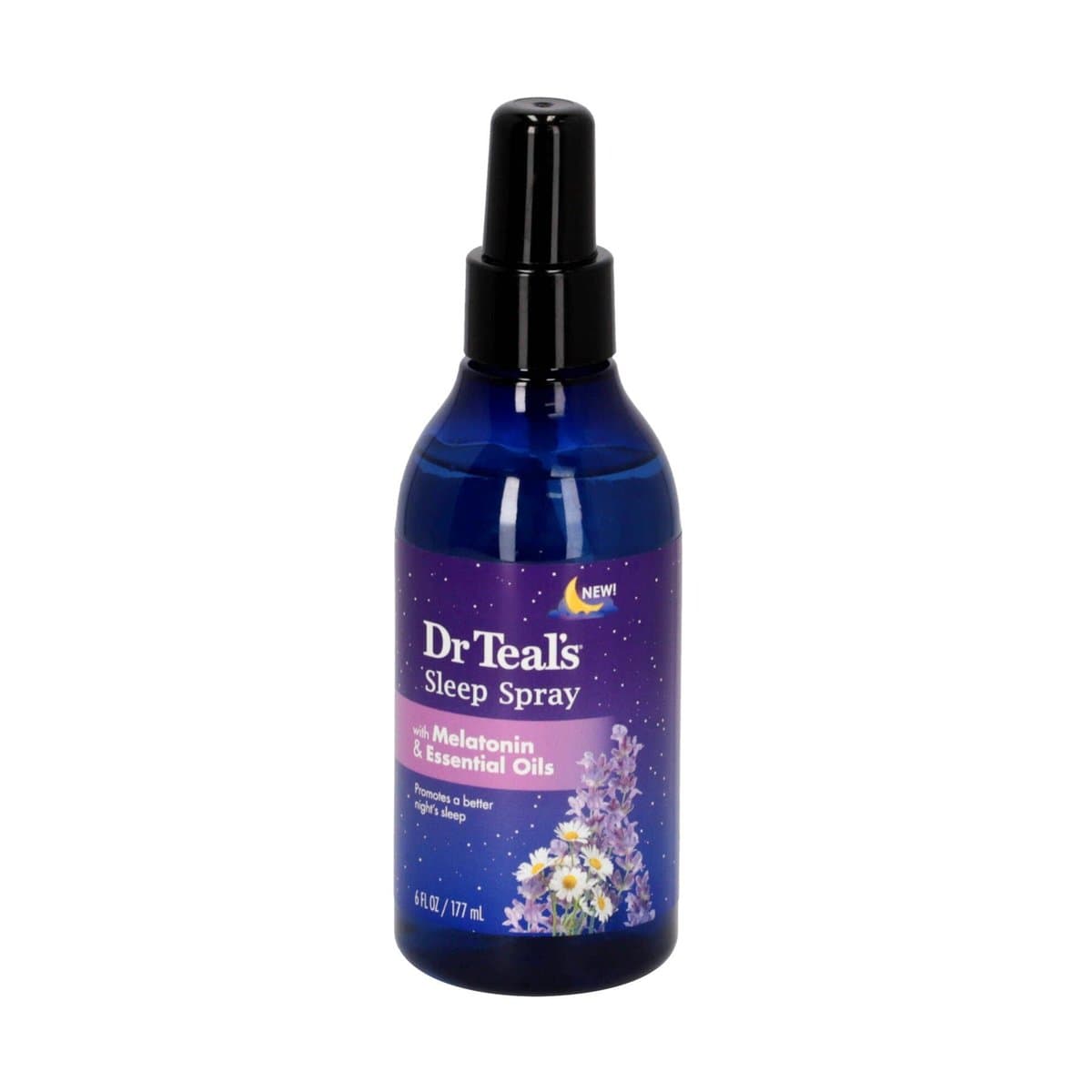 Aerosol para Dormir con Melatonina y Aceites Esenciales Dr Teals 6oz Aerosol para Dormir con Melatonina y Aceites Esenciales Dr Teals 6oz