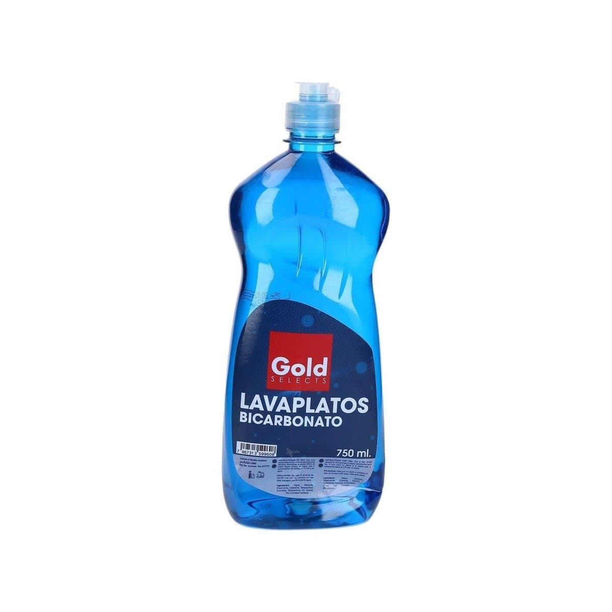 Jabón Lavaplatos Líquido Gold Selects Bicarbonato 750ml Jabón Lavaplatos Líquido Gold Selects Bicarbonato 750ml