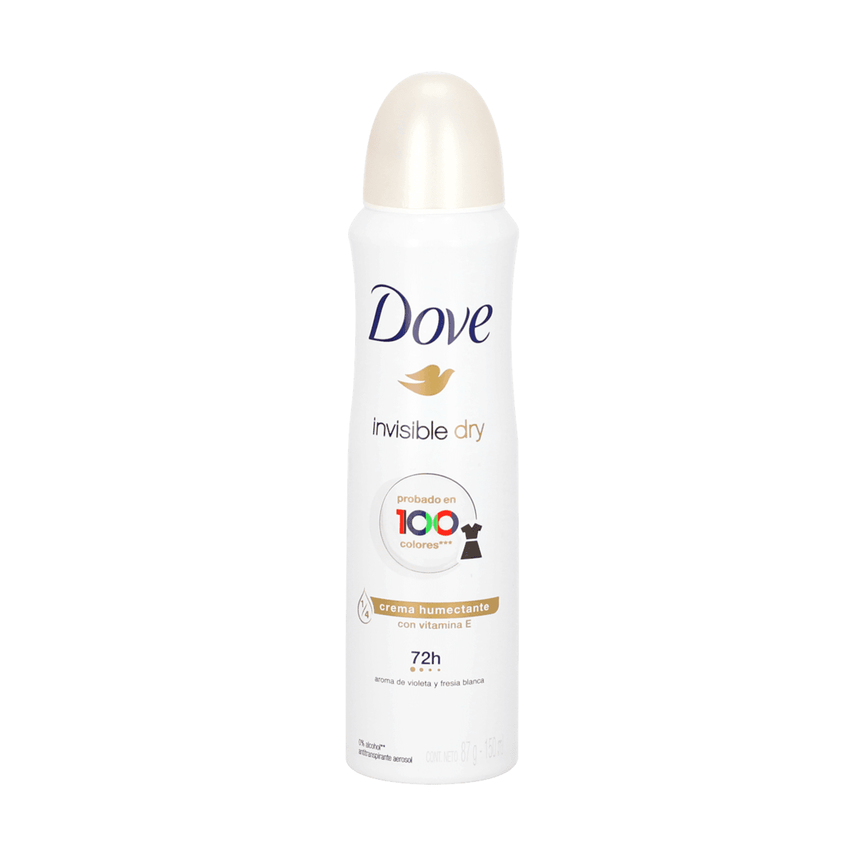 Desodorante En Aerosol Dove Invisible Dry 150ml Desodorante En Aerosol Dove Invisible Dry 150ml