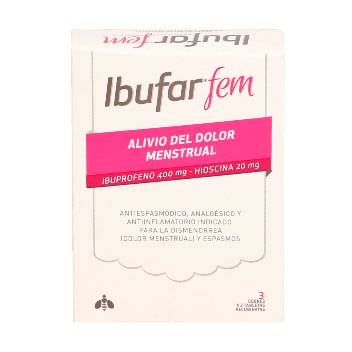 Ibufar Fem Alivio Del Dolor Menstrual 6 Tabletas Ibufar Fem Alivio Del Dolor Menstrual 6 Tabletas