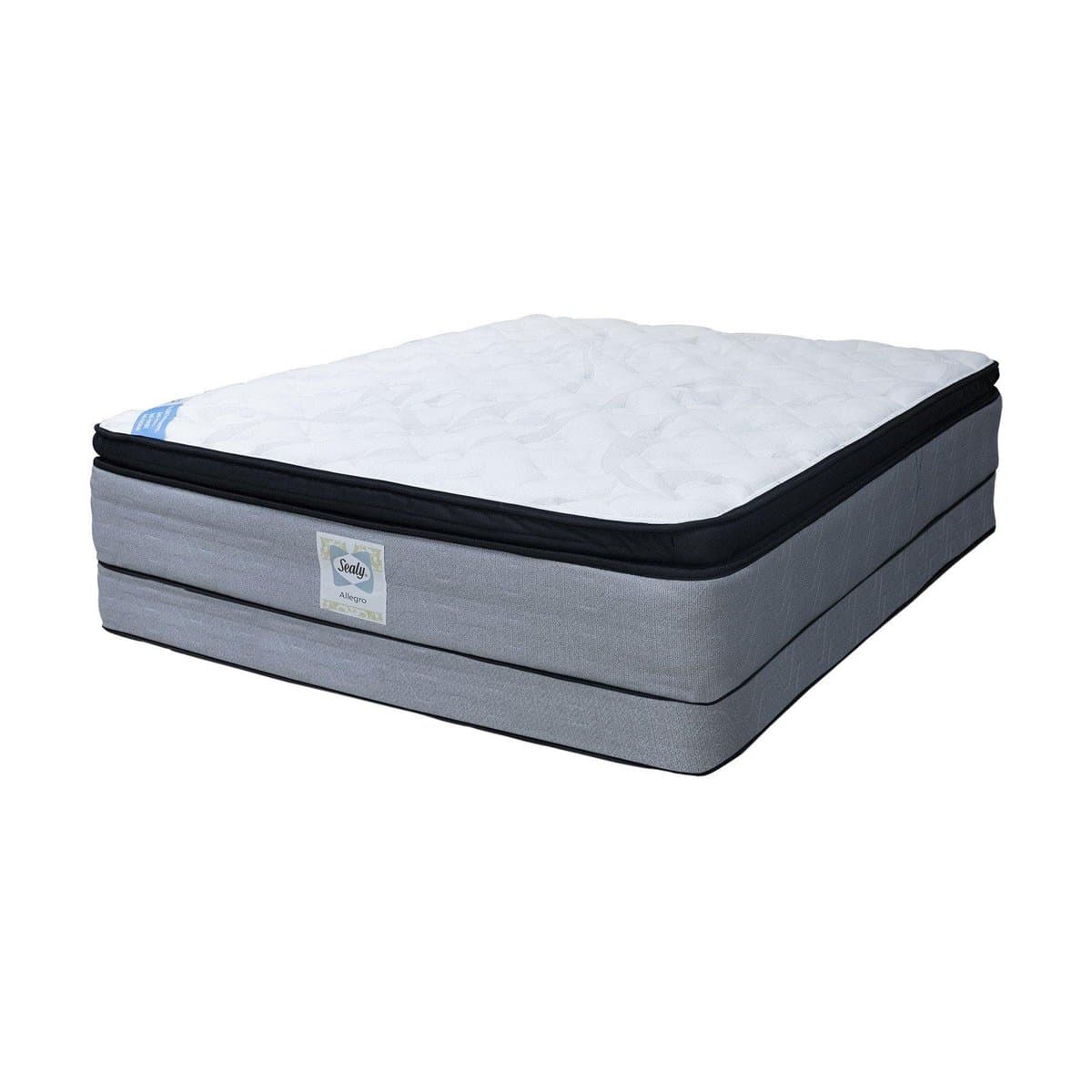 Juego De Colchón Sealy Allegro Pillow Top Queen Juego De Colchón Sealy Allegro Pillow Top Queen