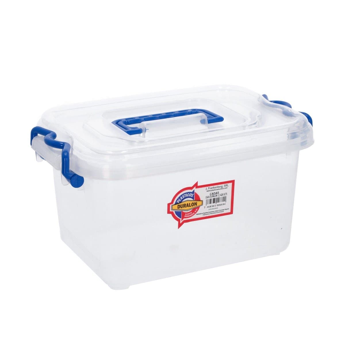 Caja Organizadora Duralon Con Tapa Y Asa 5 Lt Caja Organizadora Duralon Con Tapa Y Asa 5 Lt