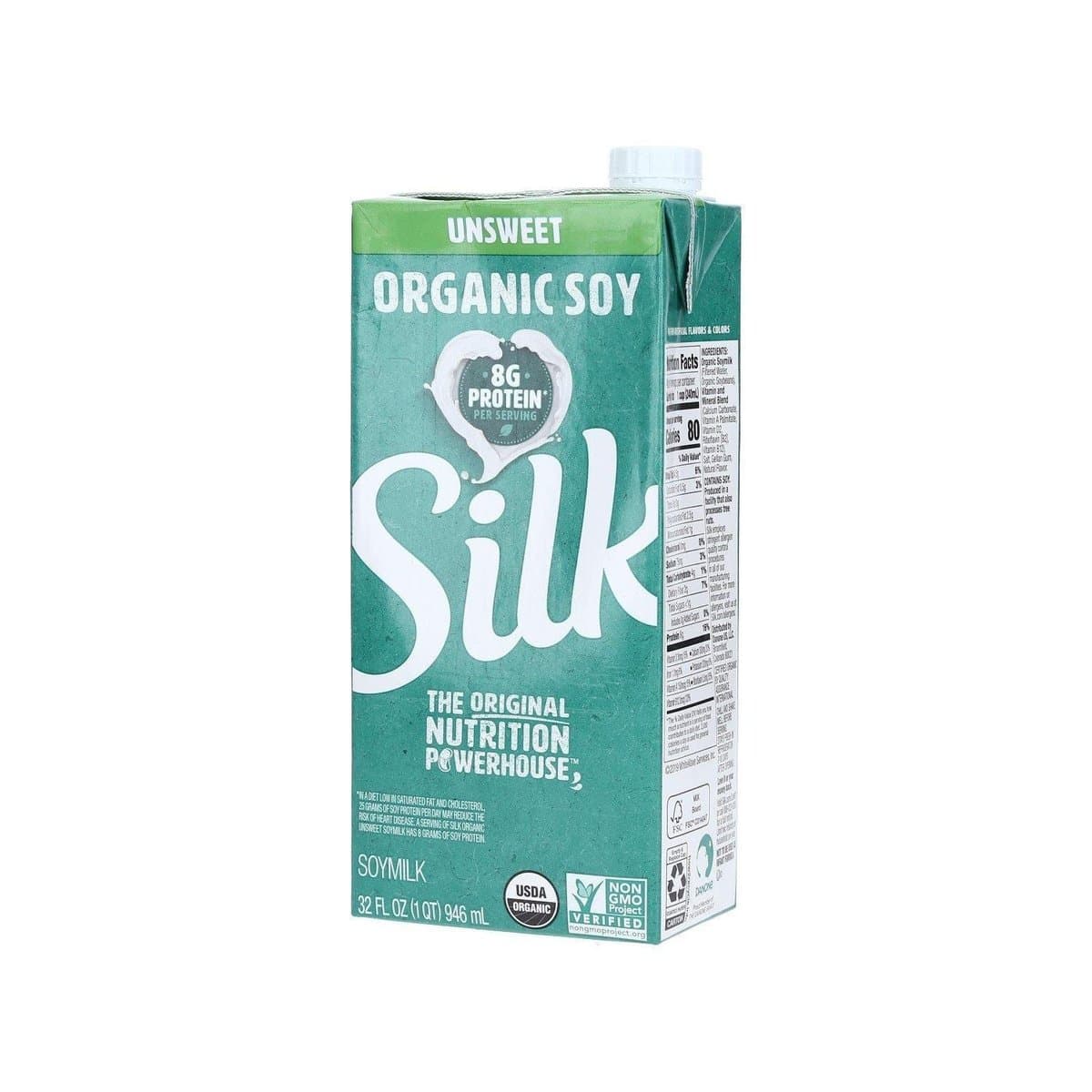 Leche de Soya Orgánica Silk Sin Azúcar 1 Lt Leche de Soya Orgánica Silk Sin Azúcar 1 Lt