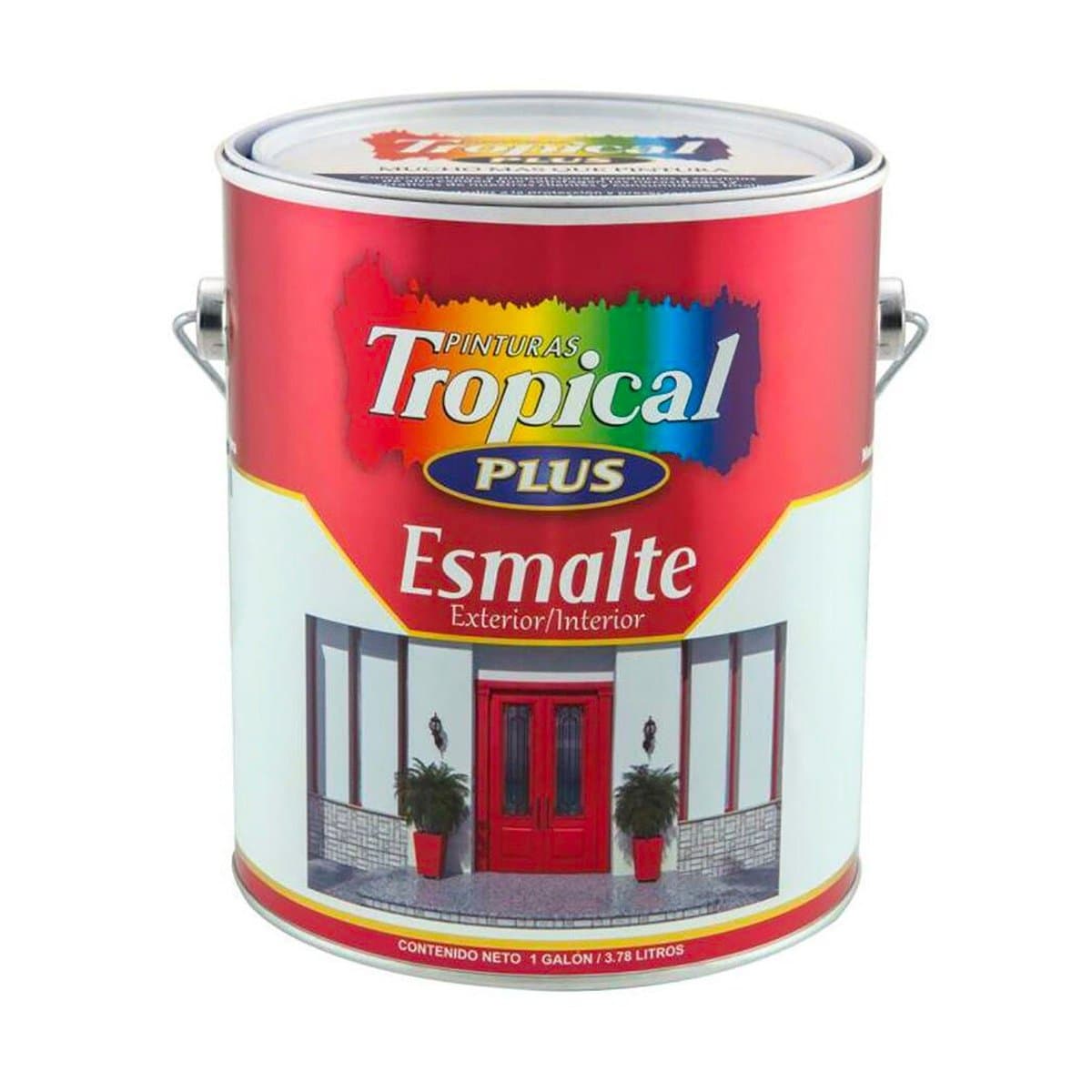 Pinturas Tropical Esmalte Plus Suaves 1/4 Galón Pinturas Tropical Esmalte Plus Suaves 1/4 Galón