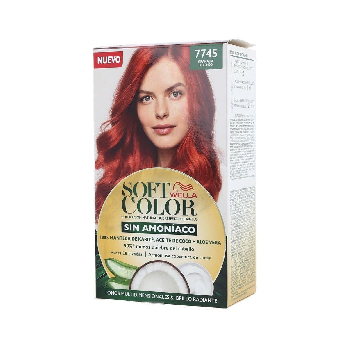 Tinte Sin Amoniaco Soft Color Granada Intenso 7745 Tinte Sin Amoniaco Soft Color Granada Intenso 7745