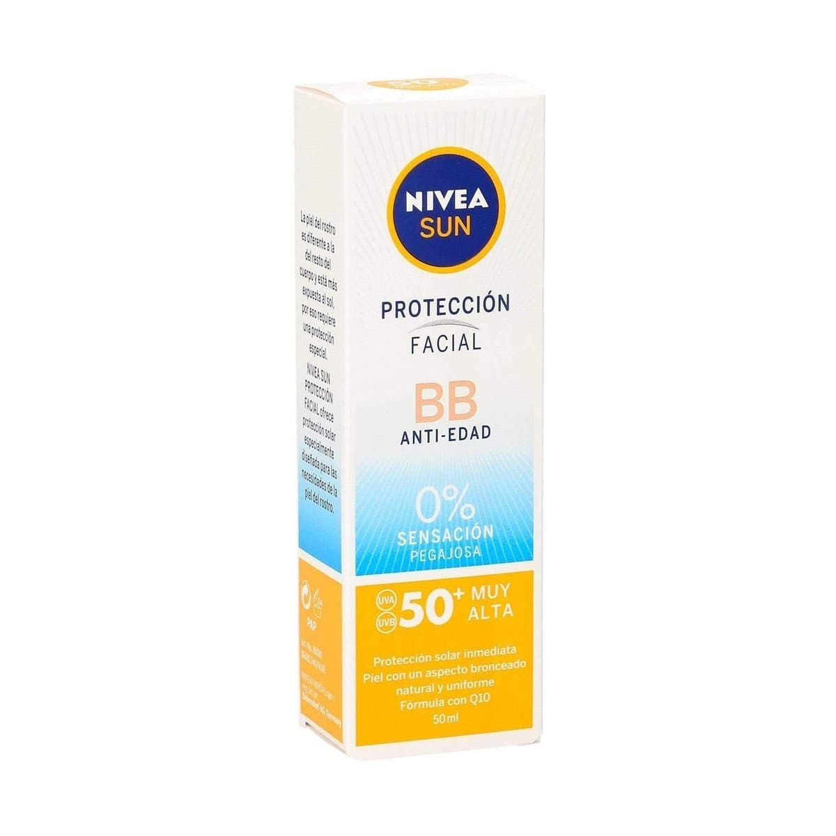Crema Nivea Sun Protección Facial Antiedad Q10 50 ml Crema Nivea Sun Protección Facial Antiedad Q10 50 ml