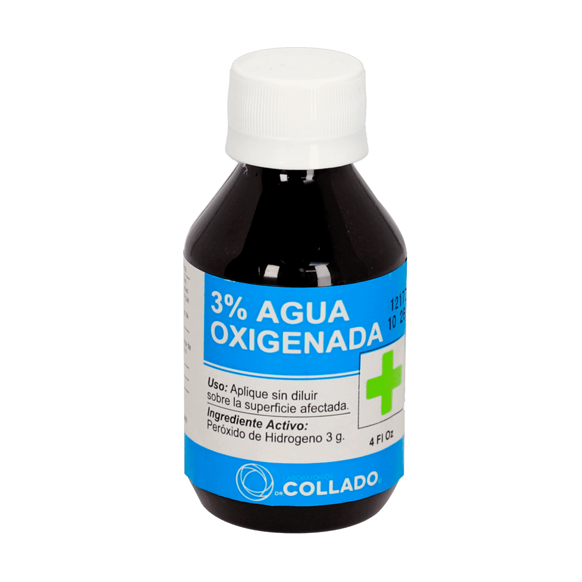 Agua Oxigenada Collado 10 Volumén 3% 120ml Agua Oxigenada Collado 10 Volumén 3% 120ml