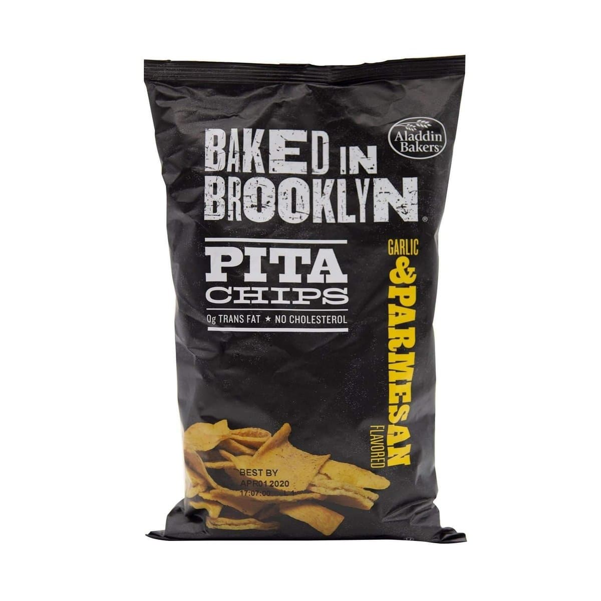 Pita Chips Ajo y Parmesano Baked In Brooklyn 226 g Pita Chips Ajo y Parmesano Baked In Brooklyn 226 g