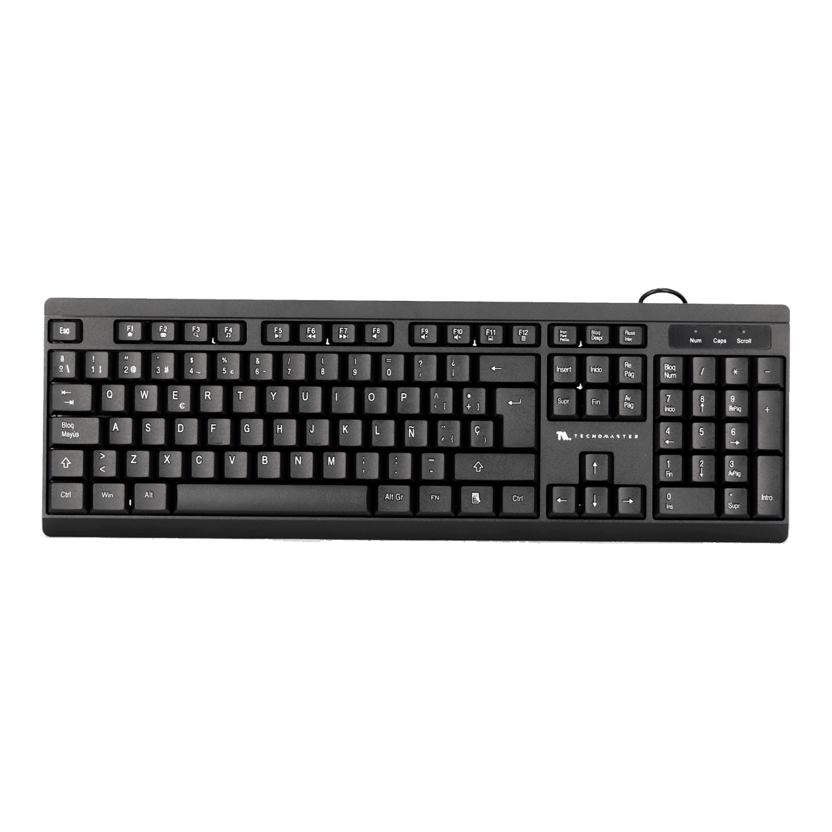 Teclado Tecnomaster Usb M/KB376 Teclado Tecnomaster Usb M/KB376