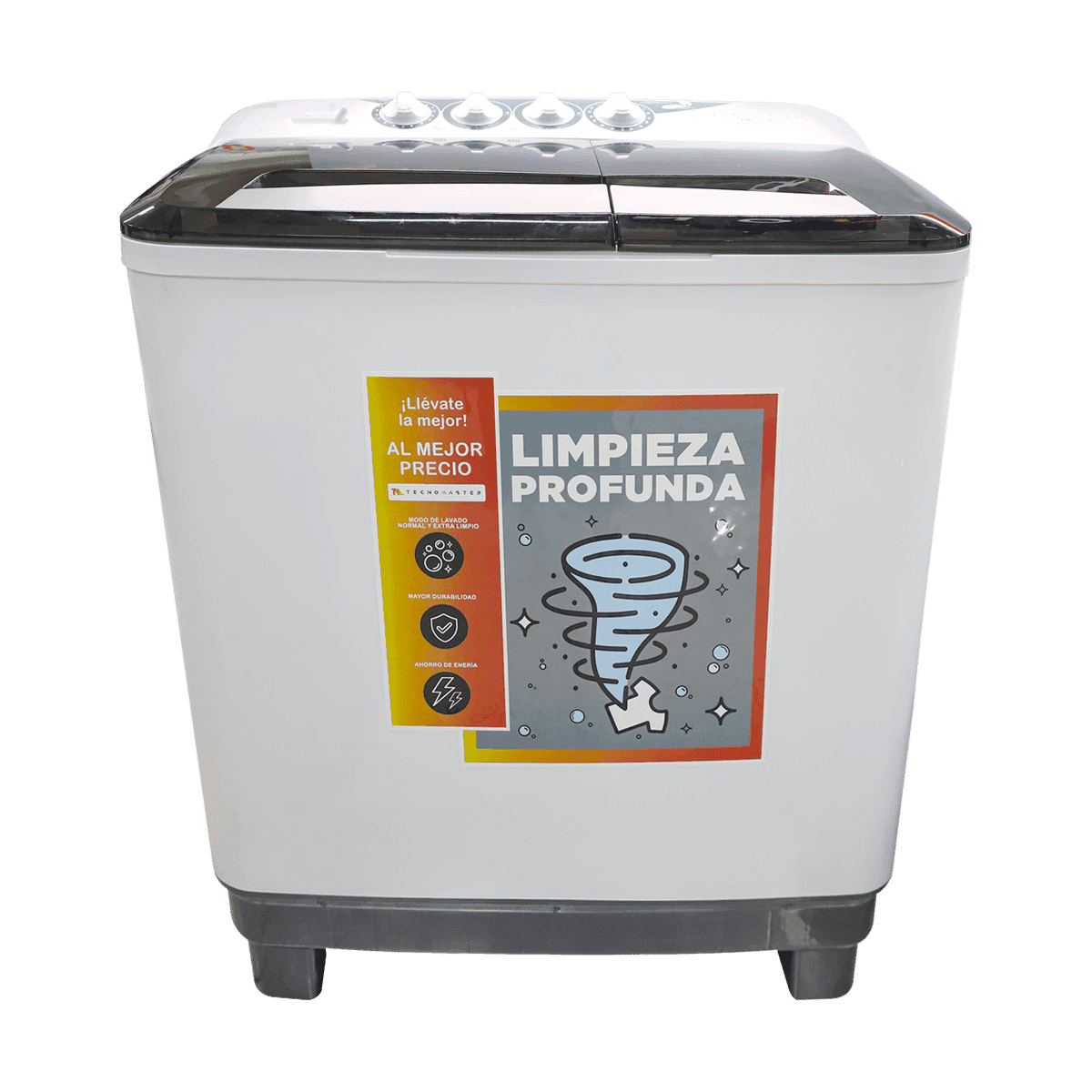 Lavadora Tecnomaster 25 Libras M/TEMI-111W Lavadora Tecnomaster 25 Libras M/TEMI-111W