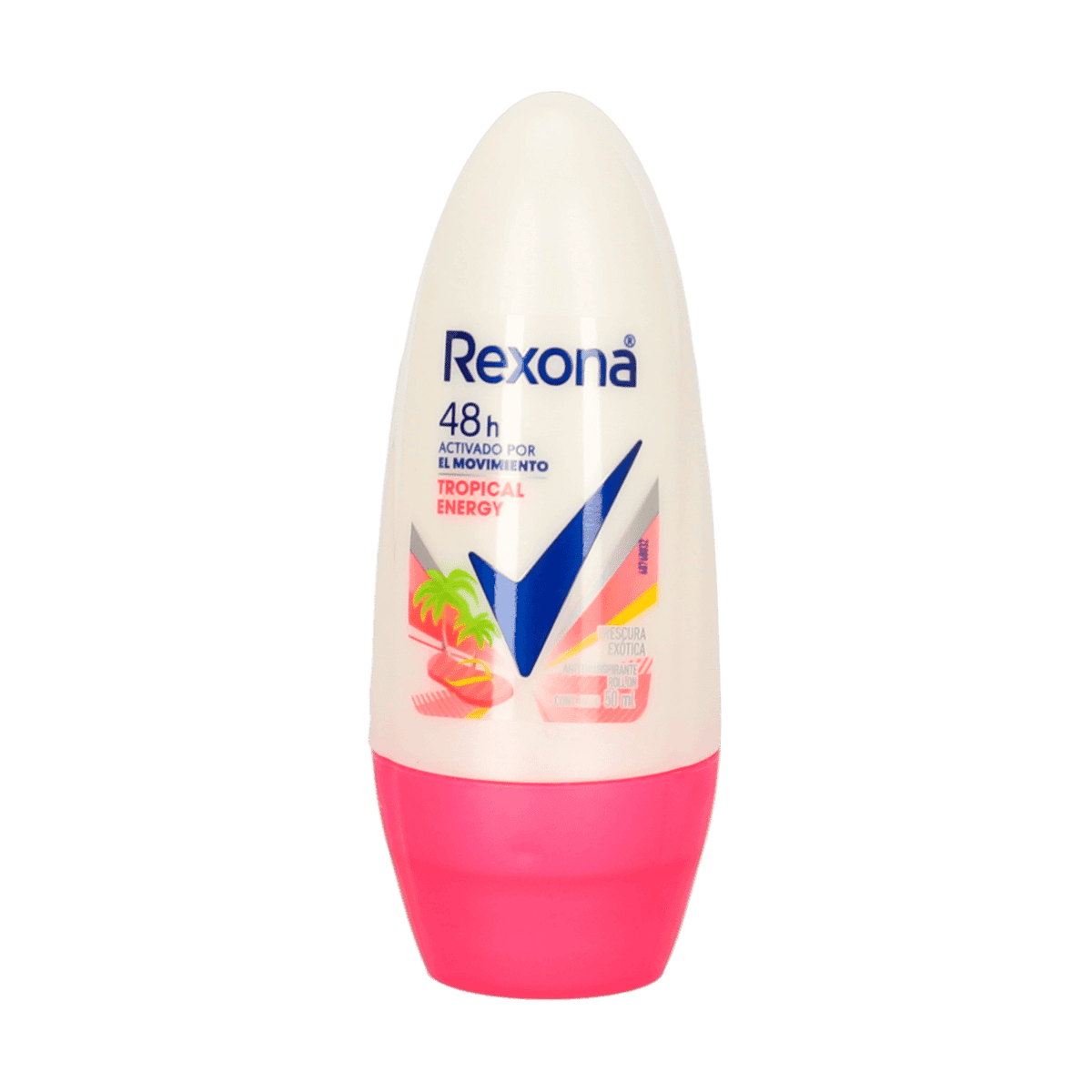 Desodorante Antitranspirante Rexona Tropical Energy 50ml Desodorante Antitranspirante Rexona Tropical Energy 50ml