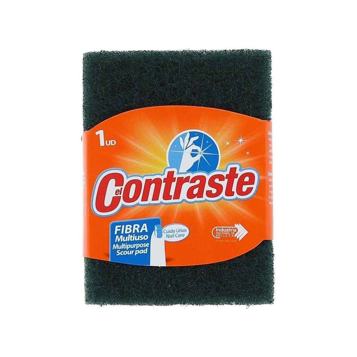 Brillo El Contraste Fibra Multiuso 1 Unidad Brillo El Contraste Fibra Multiuso 1 Unidad