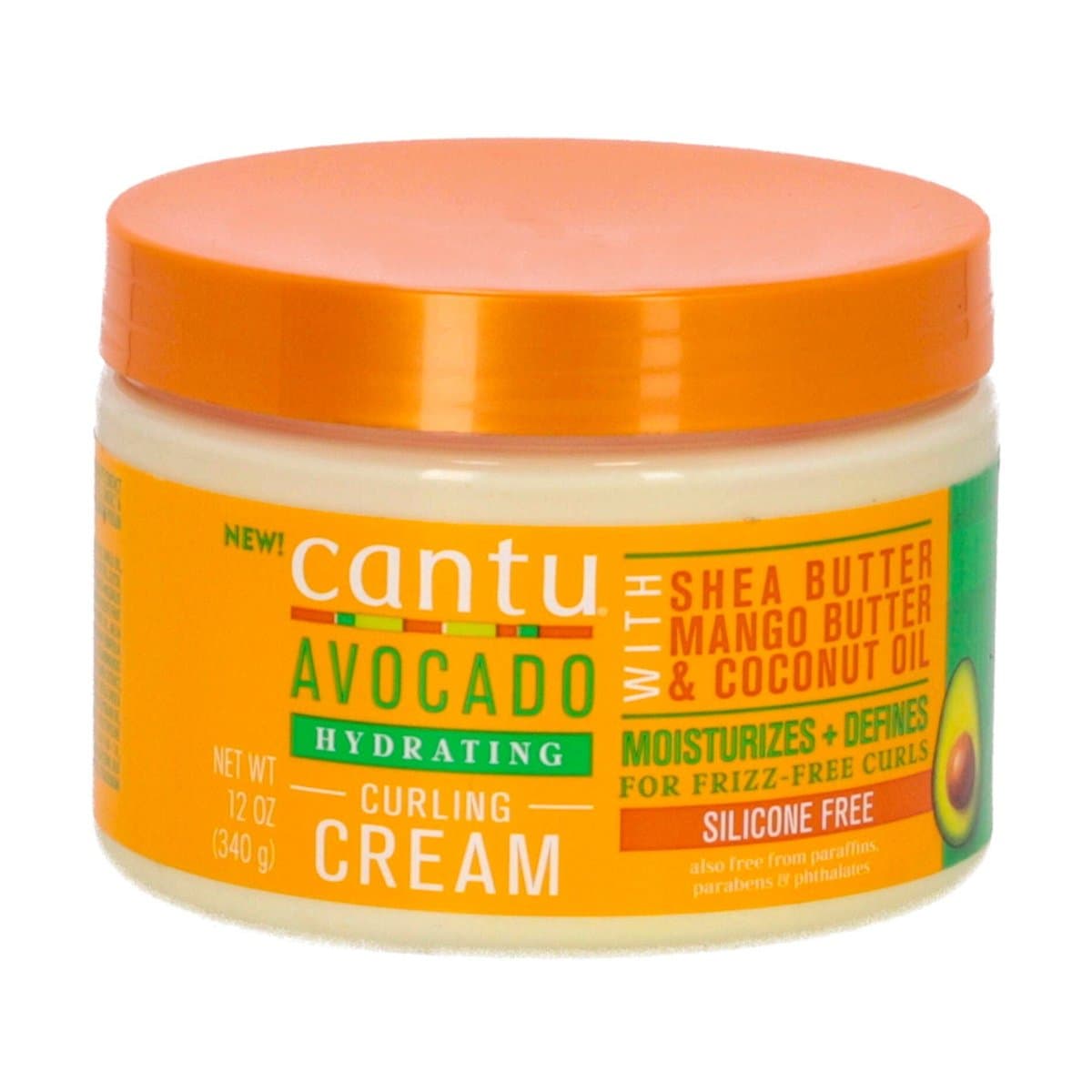 Crema Rizadora de Aguacate Cantu 340g Crema Rizadora de Aguacate Cantu 340g