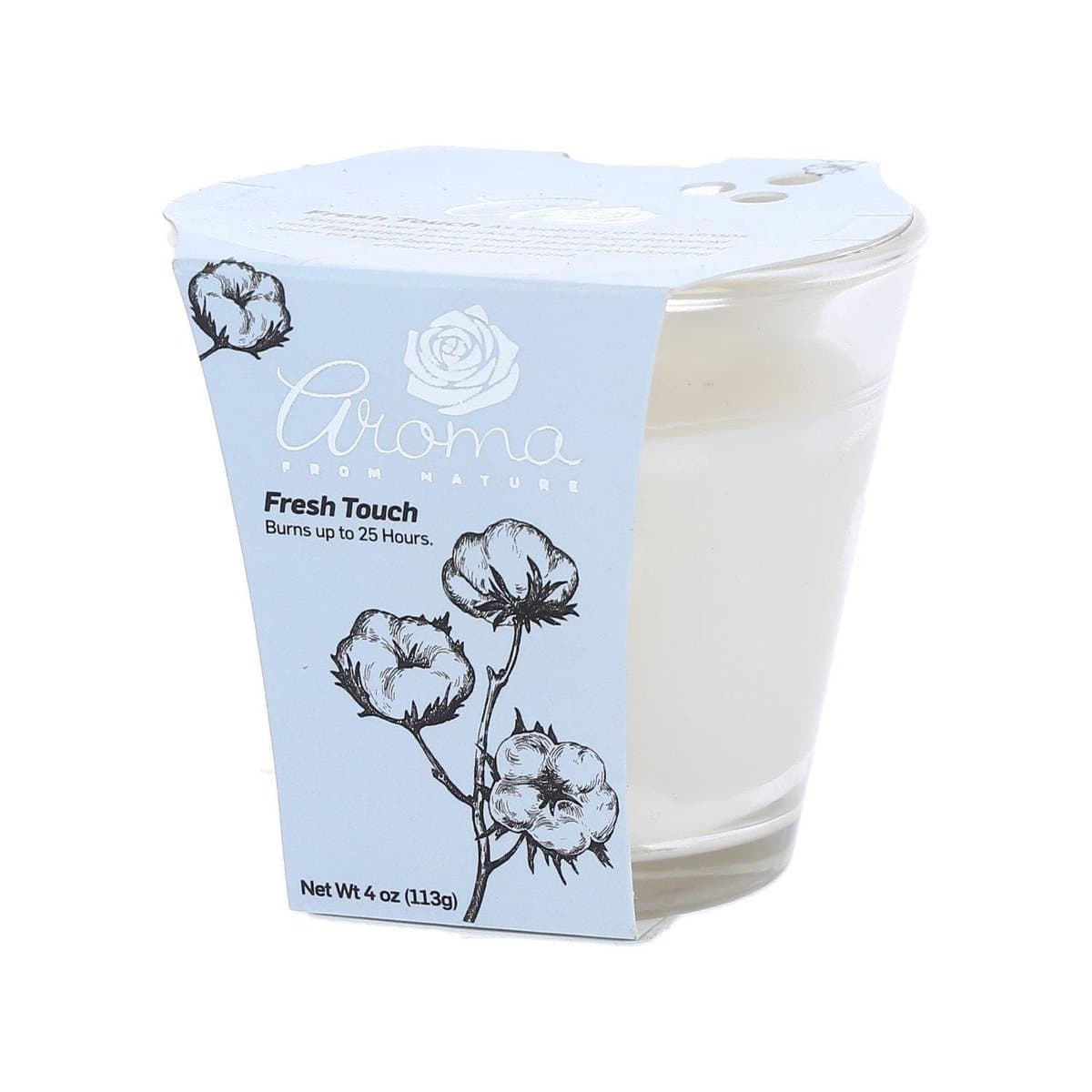 Vela Aromática Aroma From Nature Fresh Touch 4 oz Vela Aromática Aroma From Nature Fresh Touch 4 oz