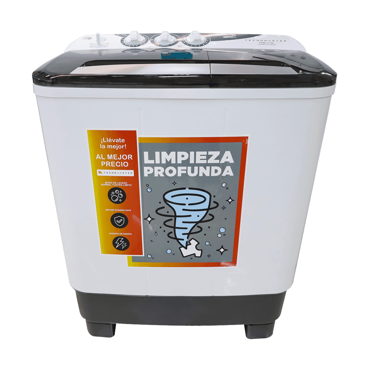 Lavadora Tecnomaster 16 Libras M/TEMI-71W Lavadora Tecnomaster 16 Libras M/TEMI-71W