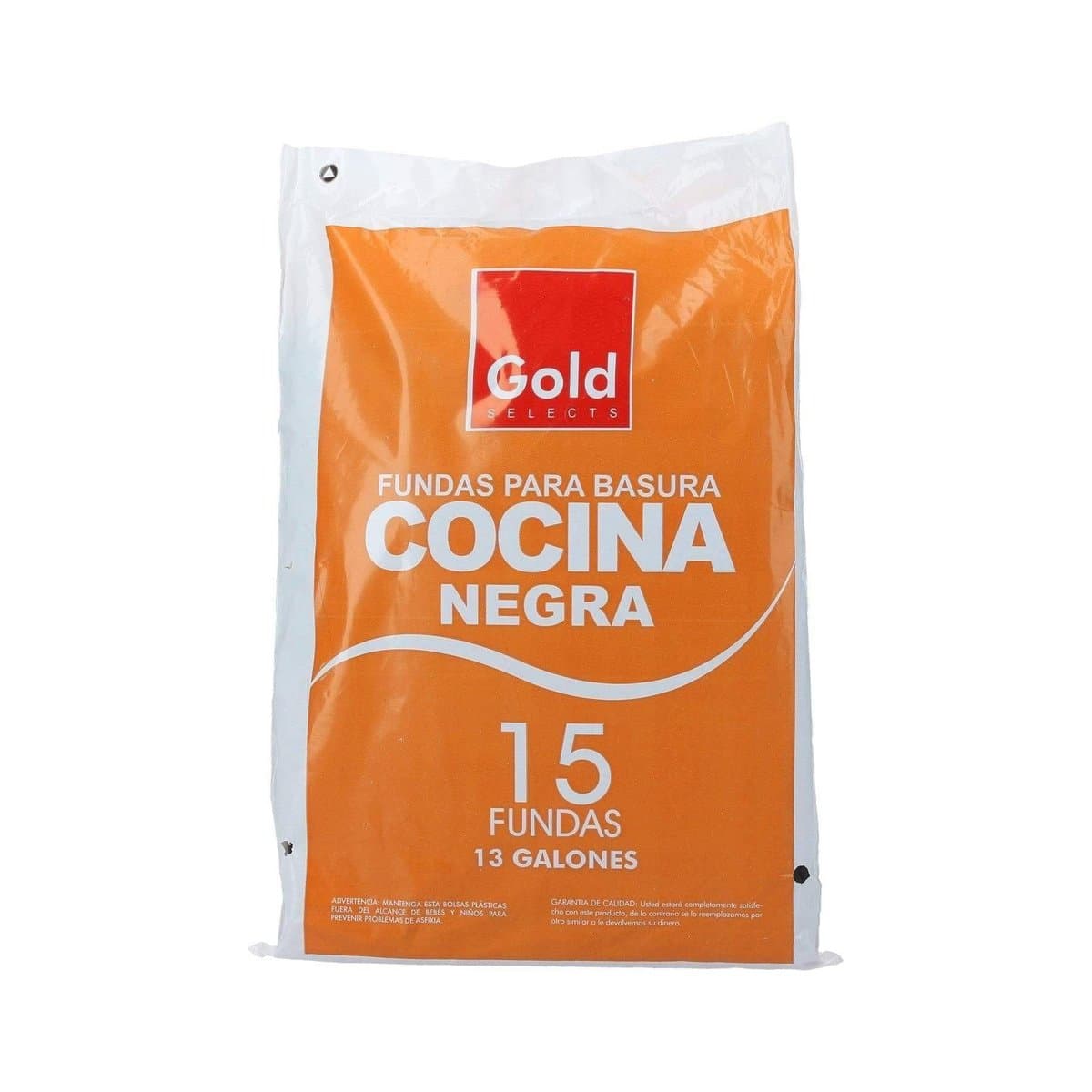 Bolsas Para Basura Gold Selects 15 uds 13 Galones Bolsas Para Basura Gold Selects 15 uds 13 Galones