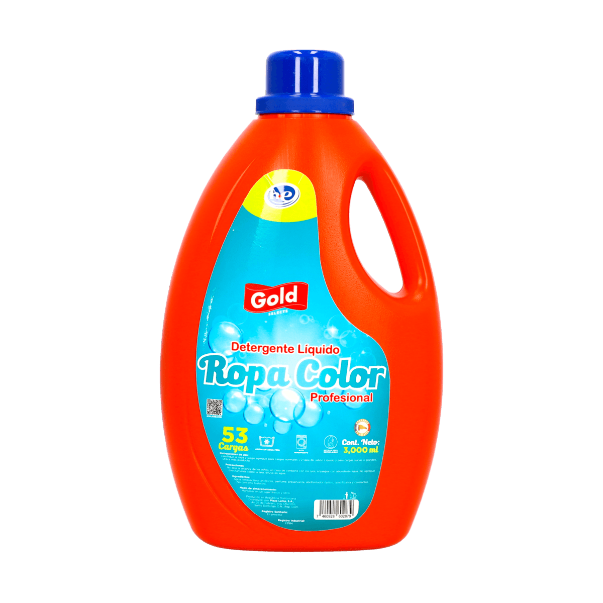 Detergente Liquido He Gold Selects Ropa De Color 3Lt Detergente Liquido He Gold Selects Ropa De Color 3Lt