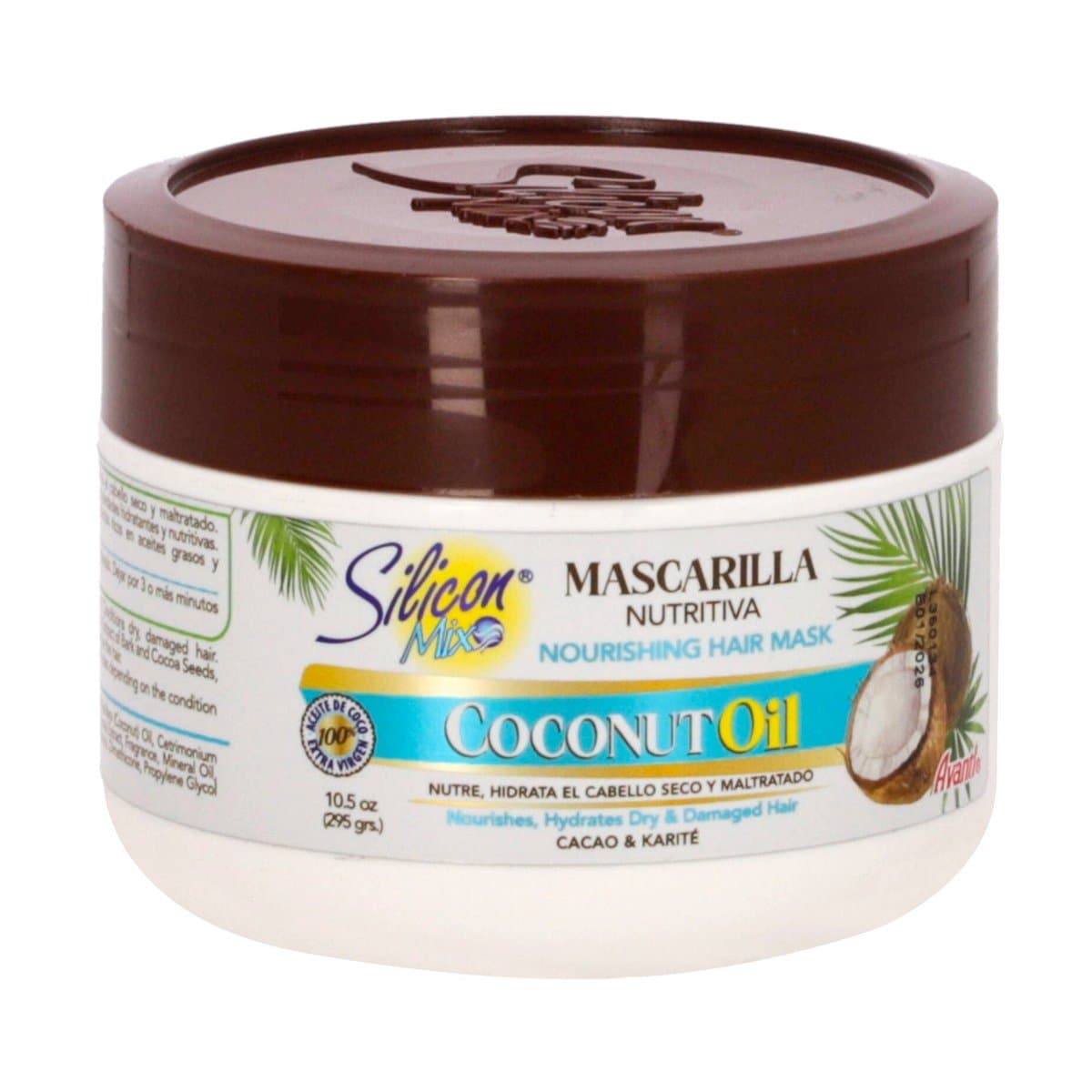 Mascarilla Nutritiva Coconut Oil Silicon Mix 295g Mascarilla Nutritiva Coconut Oil Silicon Mix 295g