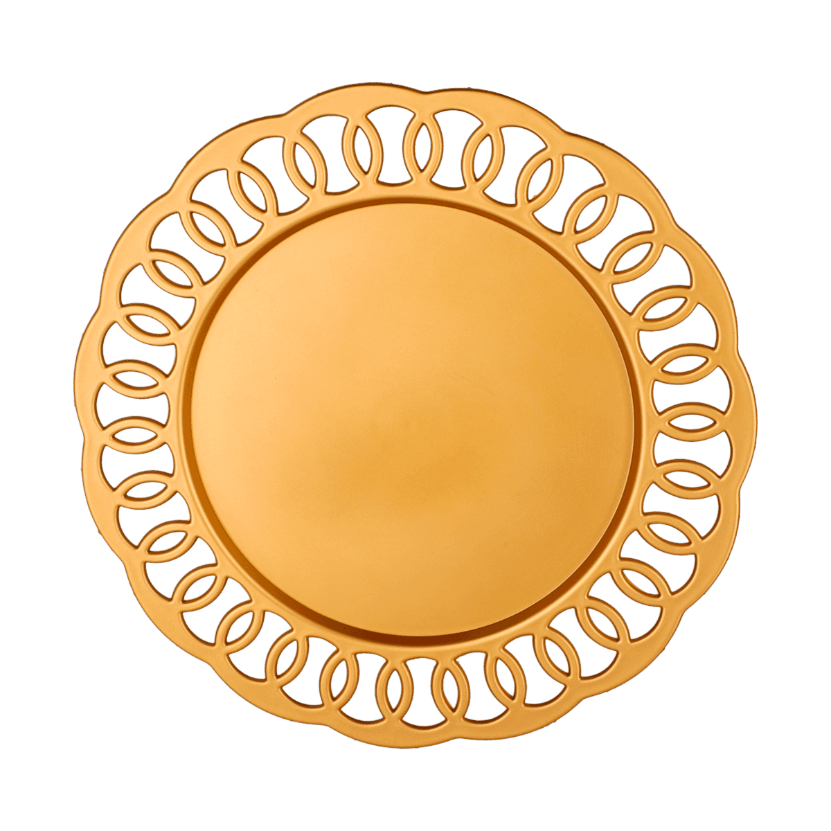 Plato Base Dorado Plato Base Dorado