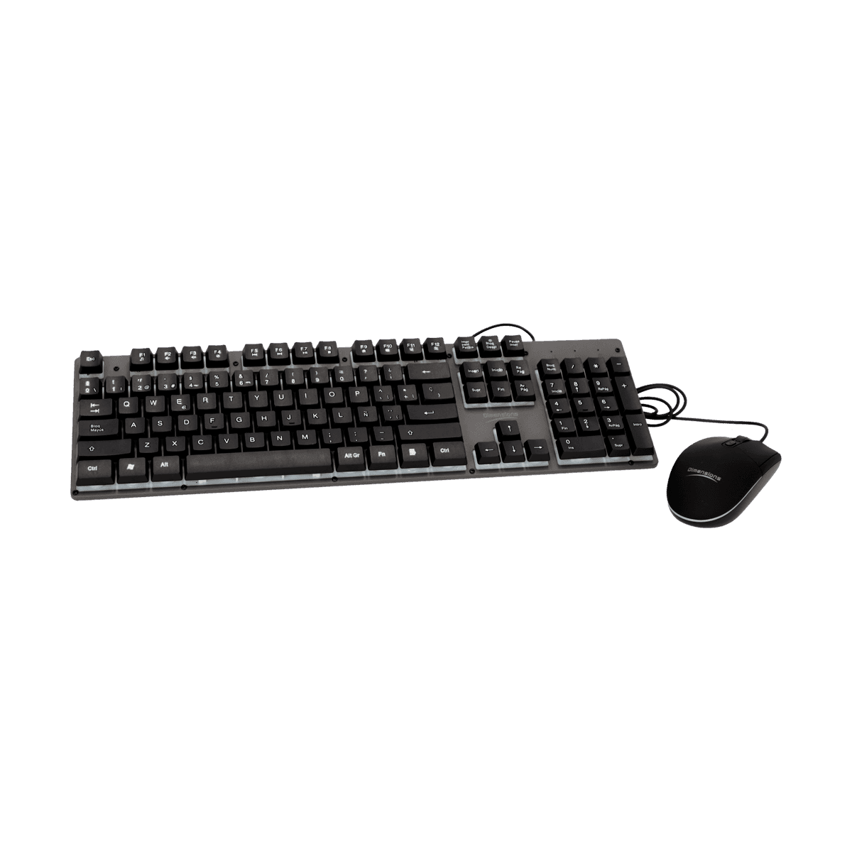 Combo Teclado and Mouse Dimensions M/PJT-DCB2005 Combo Teclado and Mouse Dimensions M/PJT-DCB2005
