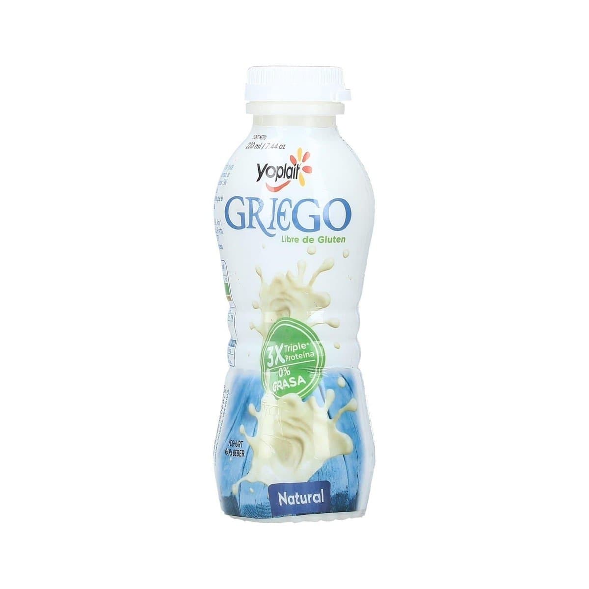 Yogurt Griego Natural Yoplait Sin Grasa 7 Oz Yogurt Griego Natural Yoplait Sin Grasa 7 Oz