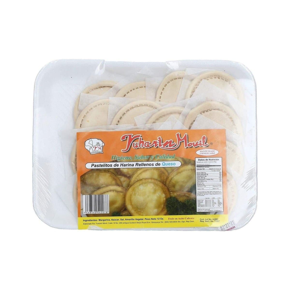 Pastelitos De Harina Yuharin Movil Rellenos De Queso 14 Uds Pastelitos De Harina Yuharin Movil Rellenos De Queso 14 Uds