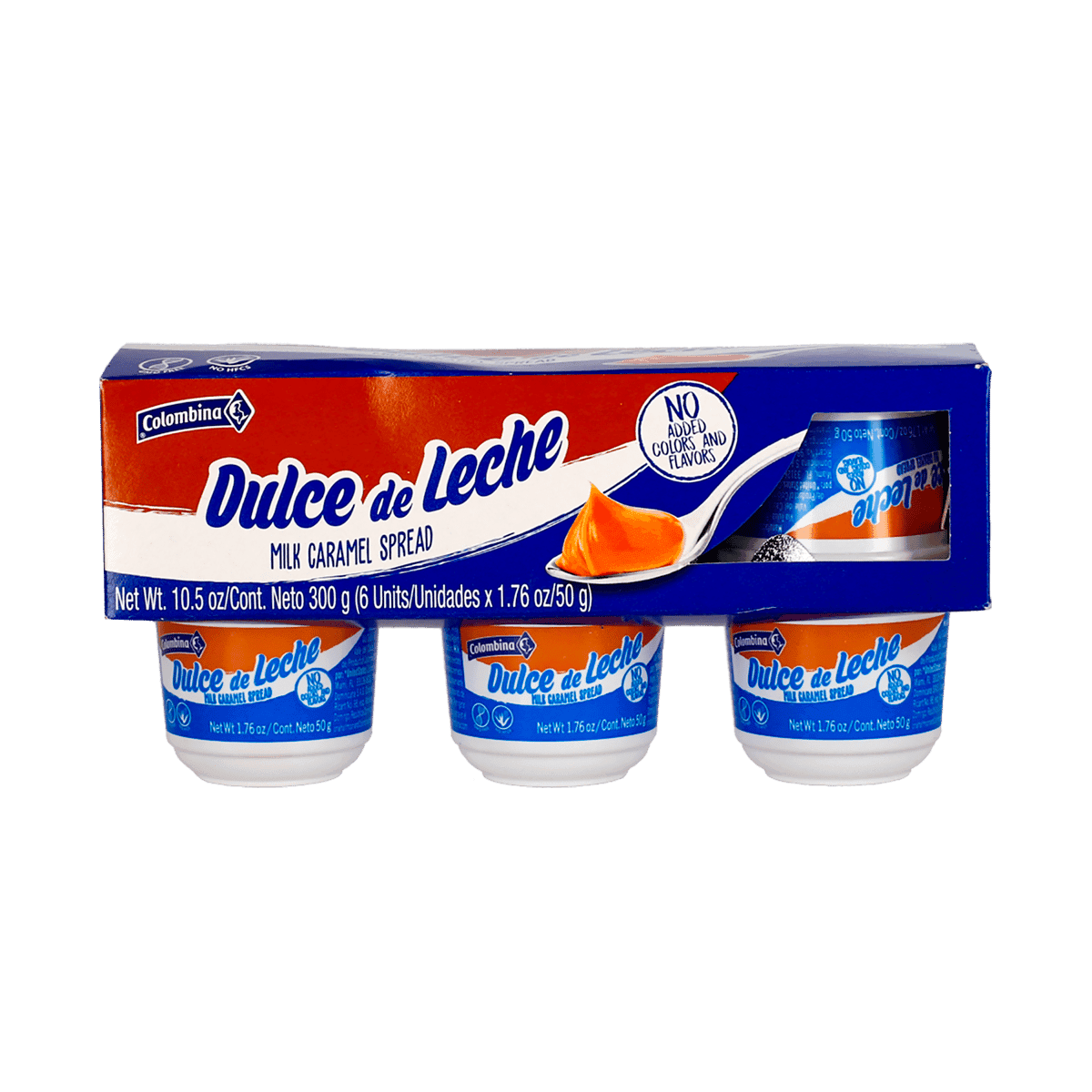 Dulce de Leche Colombina 6Units (1.76oz/50g) Dulce de Leche Colombina 6Units (1.76oz/50g)