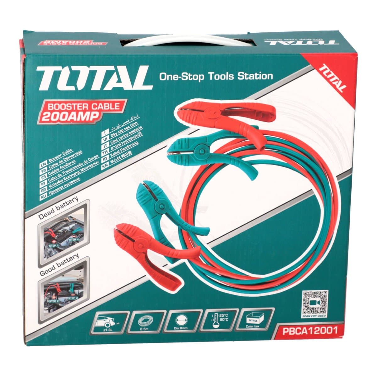 Cable de Jumper Para Batería Total M/PBCA12001 200AMP Cable de Jumper Para Batería Total M/PBCA12001 200AMP