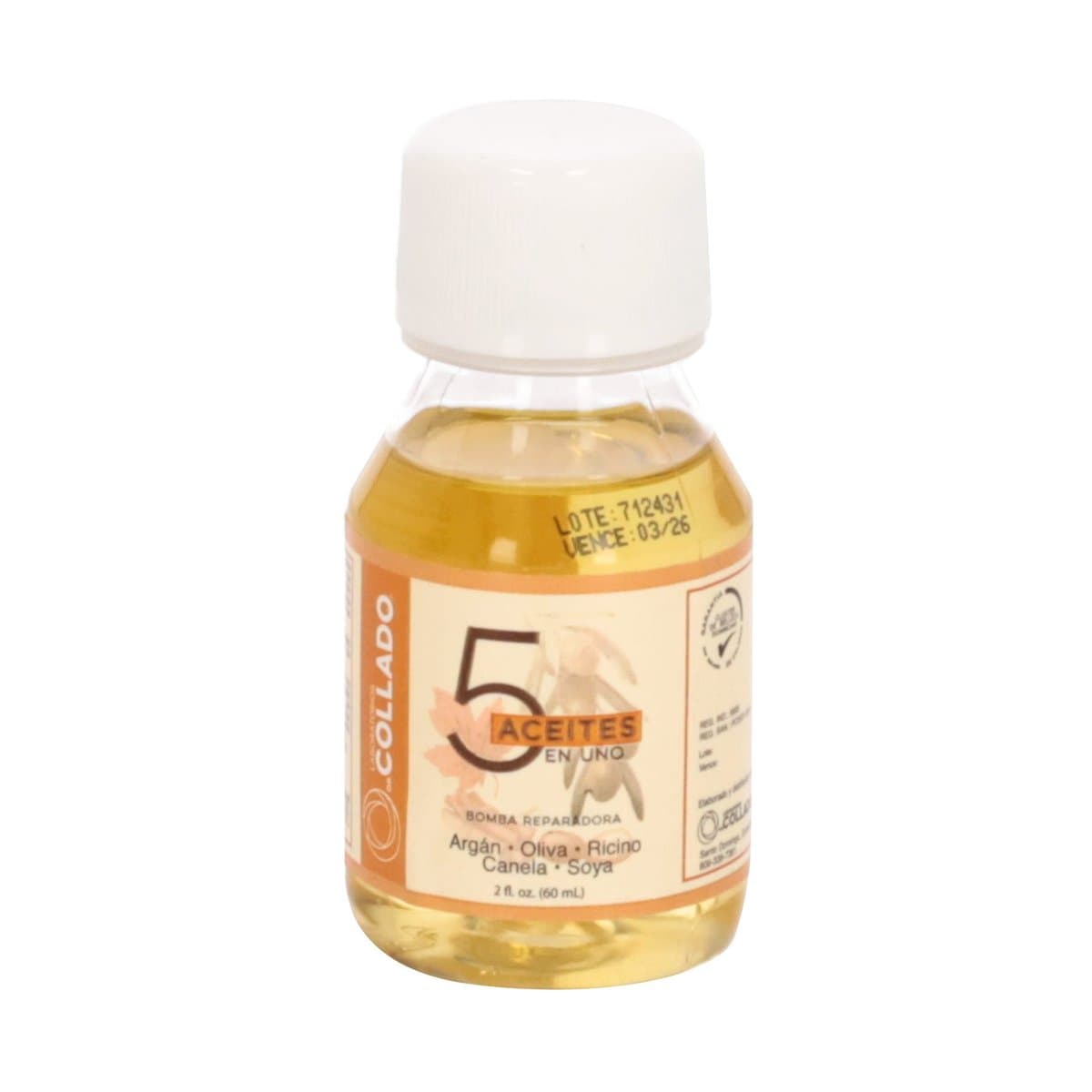 Aceite Capilar Collado 5 En Uno 2Oz Aceite Capilar Collado 5 En Uno 2Oz