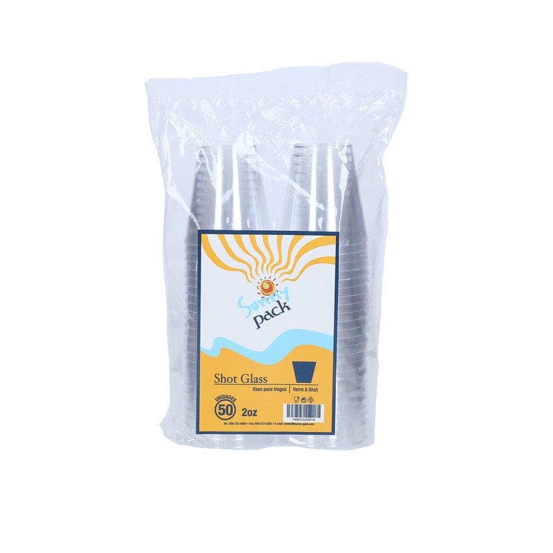 Vasos Plásticos Sunny Pack 2 Oz 50 uds Vasos Plásticos Sunny Pack 2 Oz 50 uds
