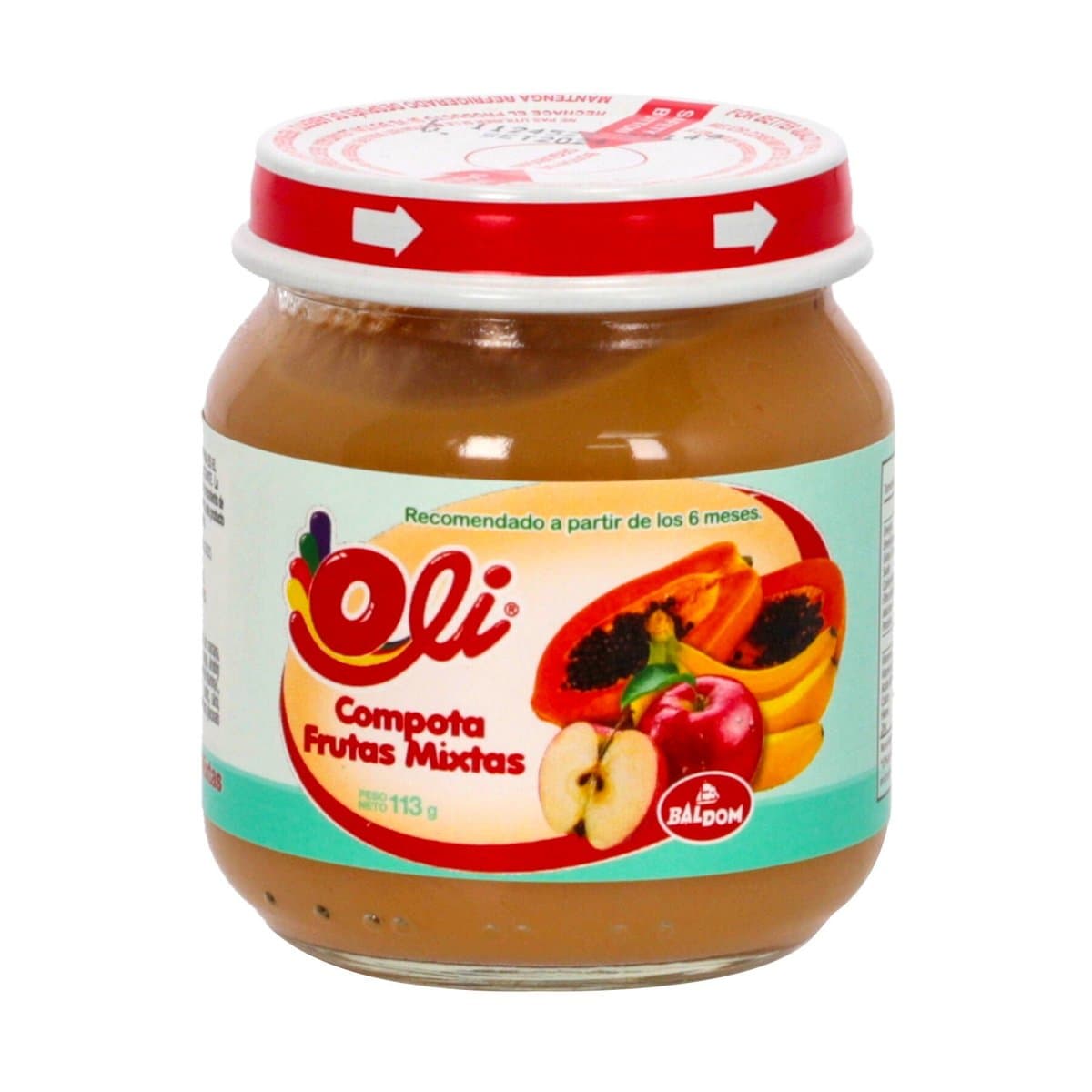 Compota Oli Frutas Mixtas 113gr Compota Oli Frutas Mixtas 113gr