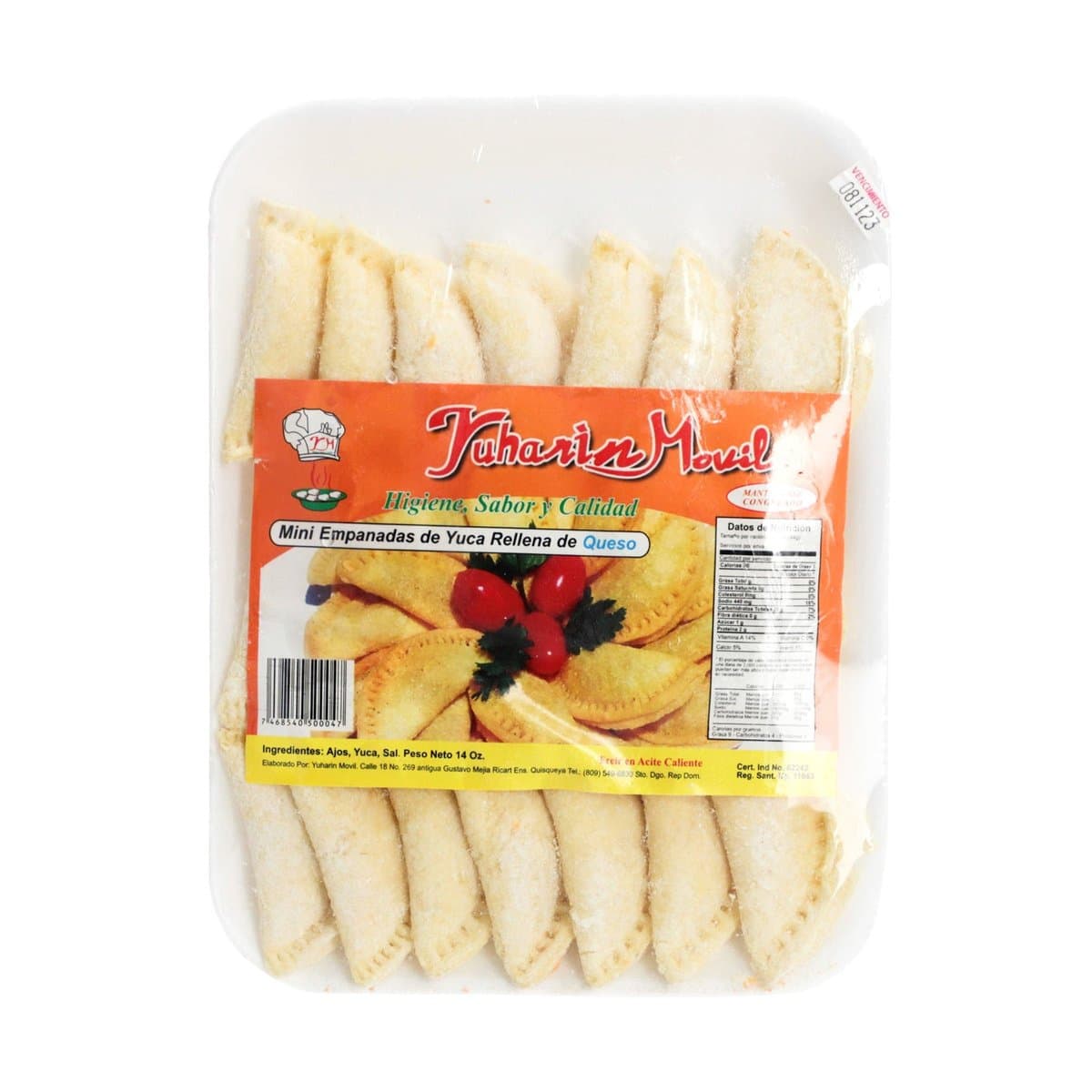 Mini Empanadas De Yuca Yuharin Movil Rellenas De Queso 21 Unidades Mini Empanadas De Yuca Yuharin Movil Rellenas De Queso 21 Unidades