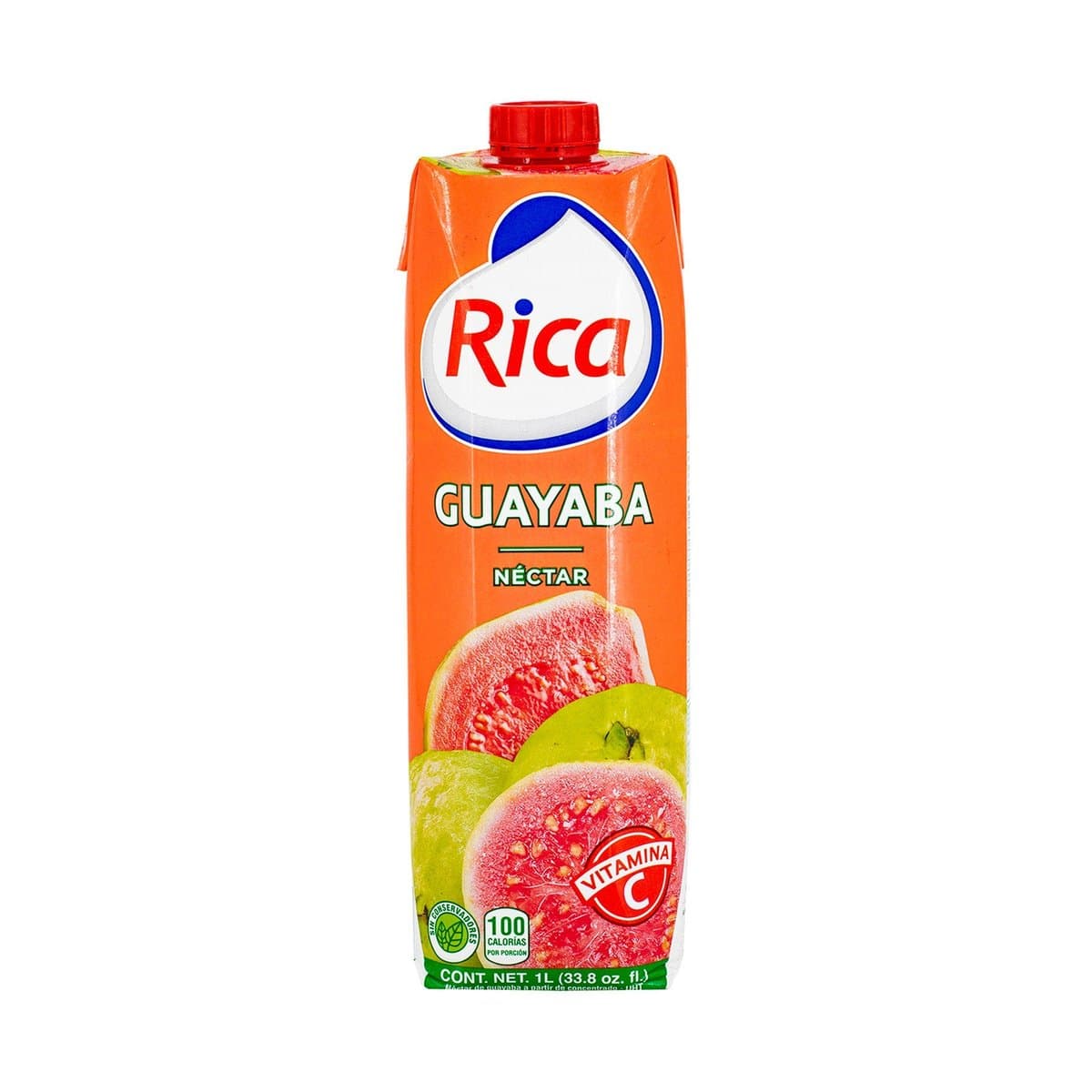 Jugo Rica Néctar De Guayaba 1 Lt Jugo Rica Néctar De Guayaba 1 Lt