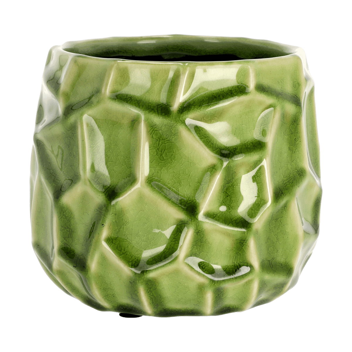 Macetero Verde Claro Gw 15x15x13 Macetero Verde Claro Gw 15x15x13