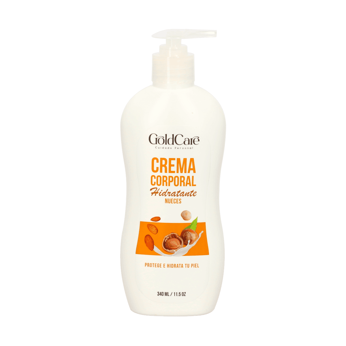 Crema Corporal Hidratante Gold Care Nueces 11.5Oz Crema Corporal Hidratante Gold Care Nueces 11.5Oz