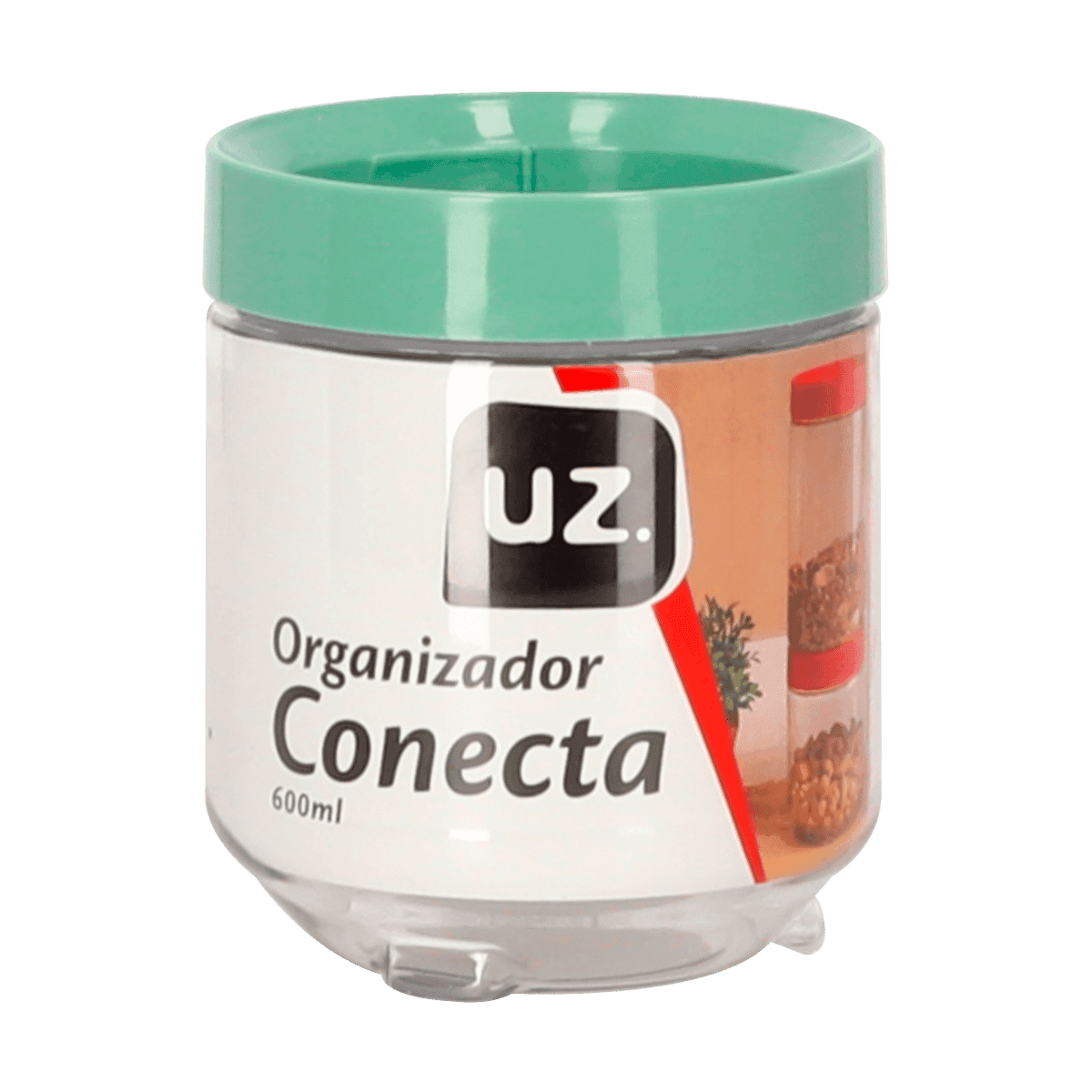 Envase Con Tapa R/UZ402-VEM 0.6L Verde Envase Con Tapa R/UZ402-VEM 0.6L Verde