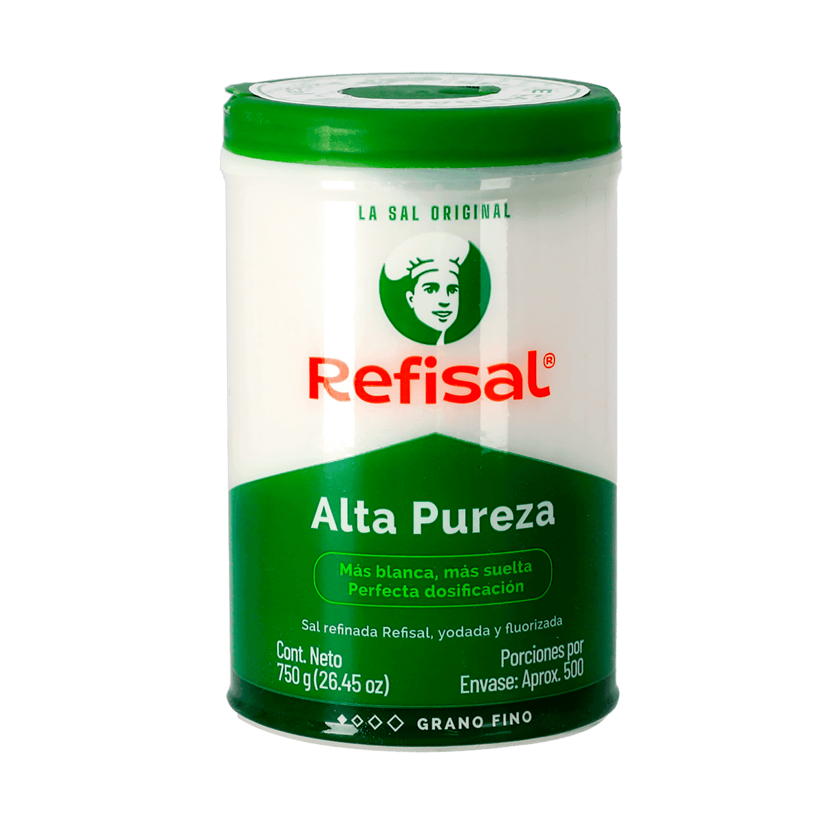 Sal Refinada Refisal 750 g. Sal Refinada Refisal 750 g.