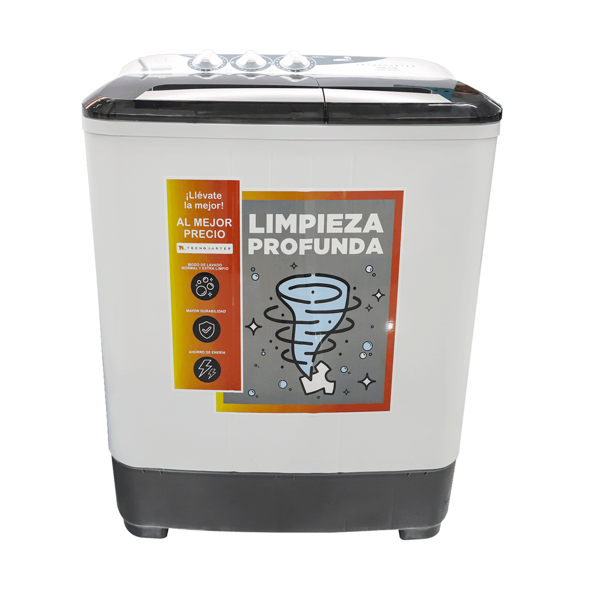 Lavadora Tecnomaster de 12 Libras M/TEMI-51W Lavadora Tecnomaster de 12 Libras M/TEMI-51W