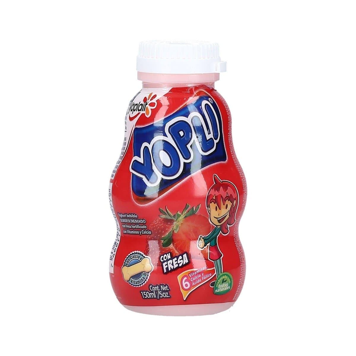 Yogurt De Fresa Yoplait Yopli 5 Oz Yogurt De Fresa Yoplait Yopli 5 Oz