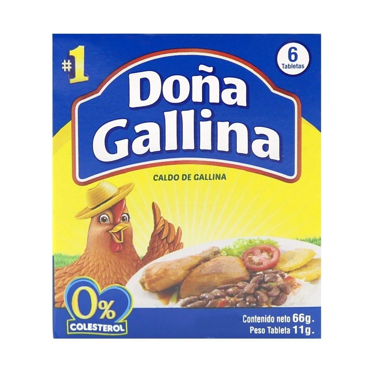 Sopita Caldo de Pollo Doña Gallina Original 6 uds Sopita Caldo de Pollo Doña Gallina Original 6 uds