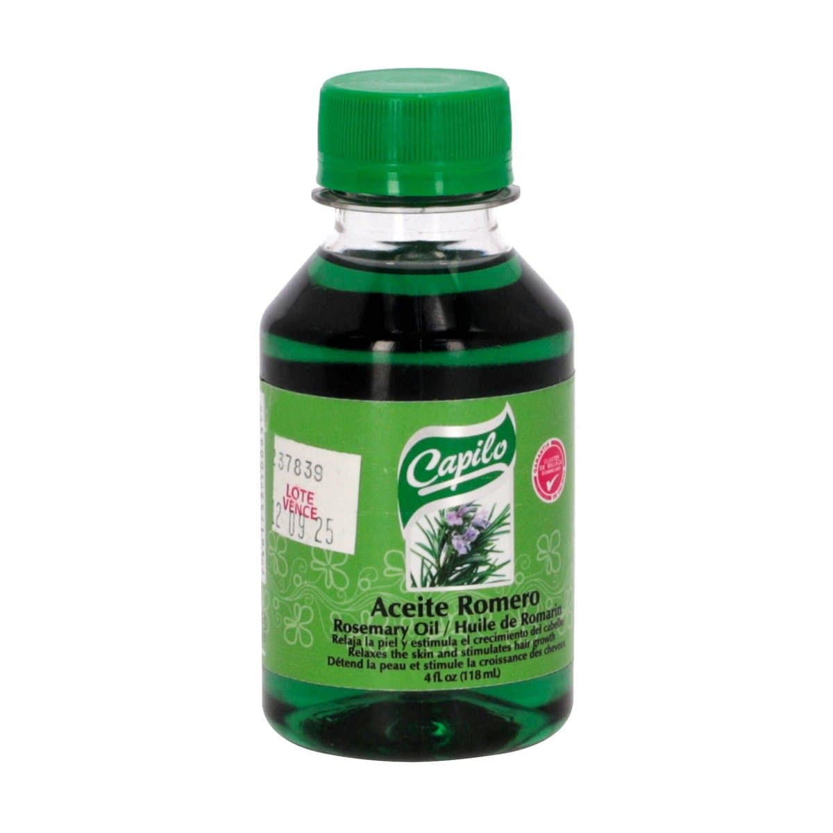 Aceite Capilo De Romero 4 Oz Aceite Capilo De Romero 4 Oz