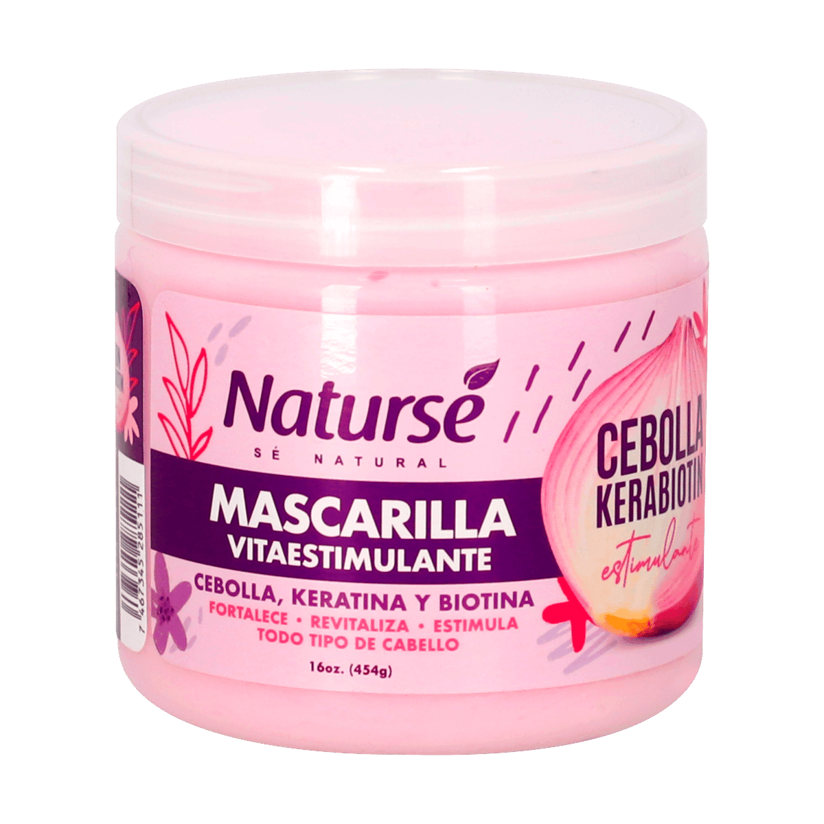 Mascarilla de Cebolla Naturse Vitaestimulante 16Oz Mascarilla de Cebolla Naturse Vitaestimulante 16Oz