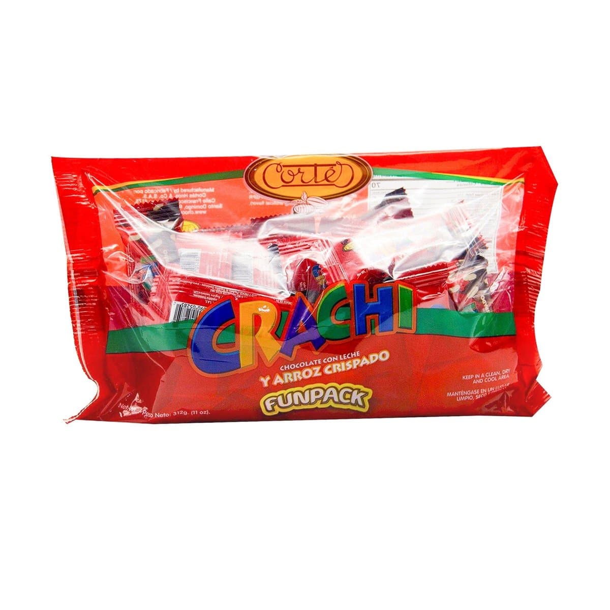 Chocolates Con Leche y Arroz Crachi Fun Pack 24 uds Chocolates Con Leche y Arroz Crachi Fun Pack 24 uds