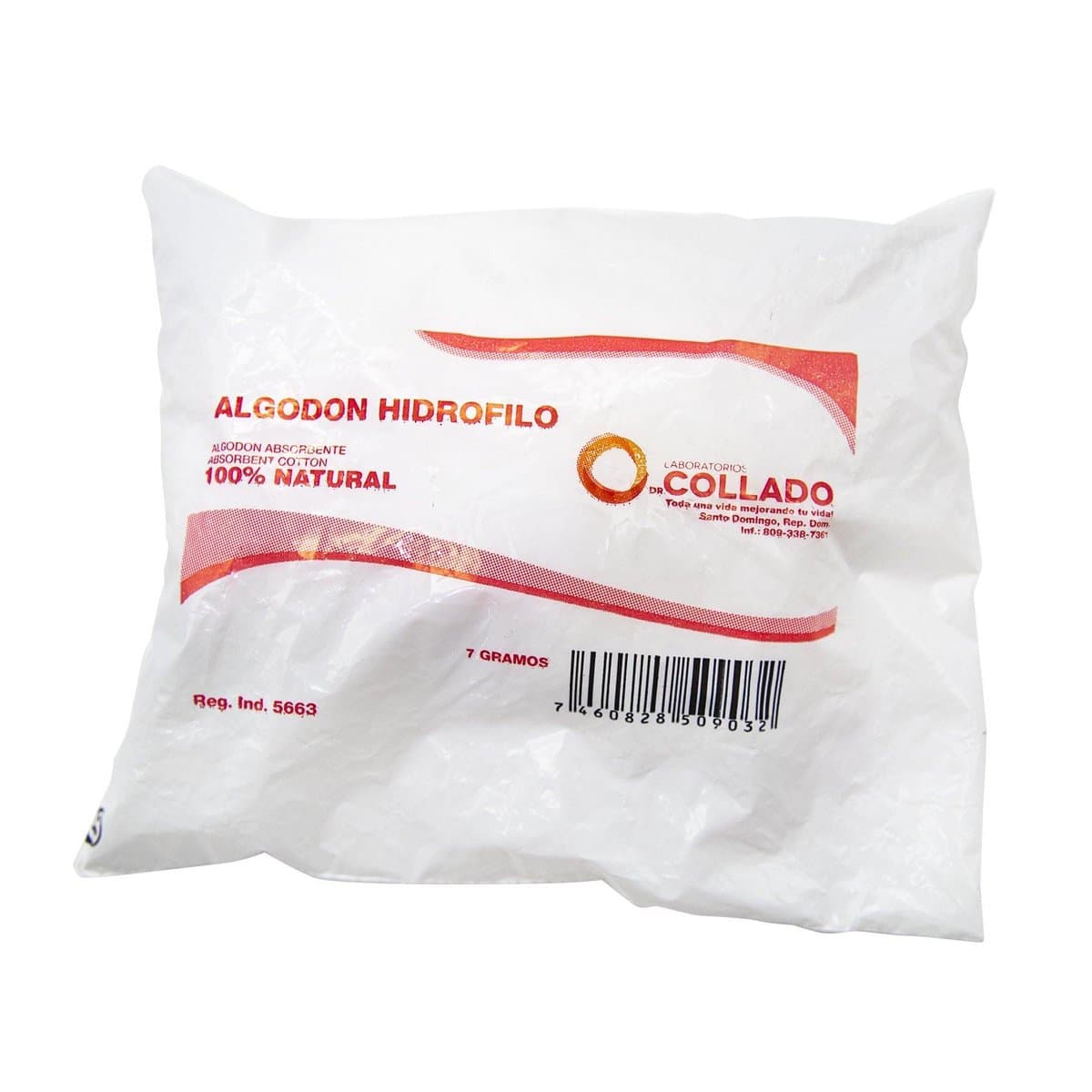 Algodón Hidrófilo Collado 7 g Algodón Hidrófilo Collado 7 g