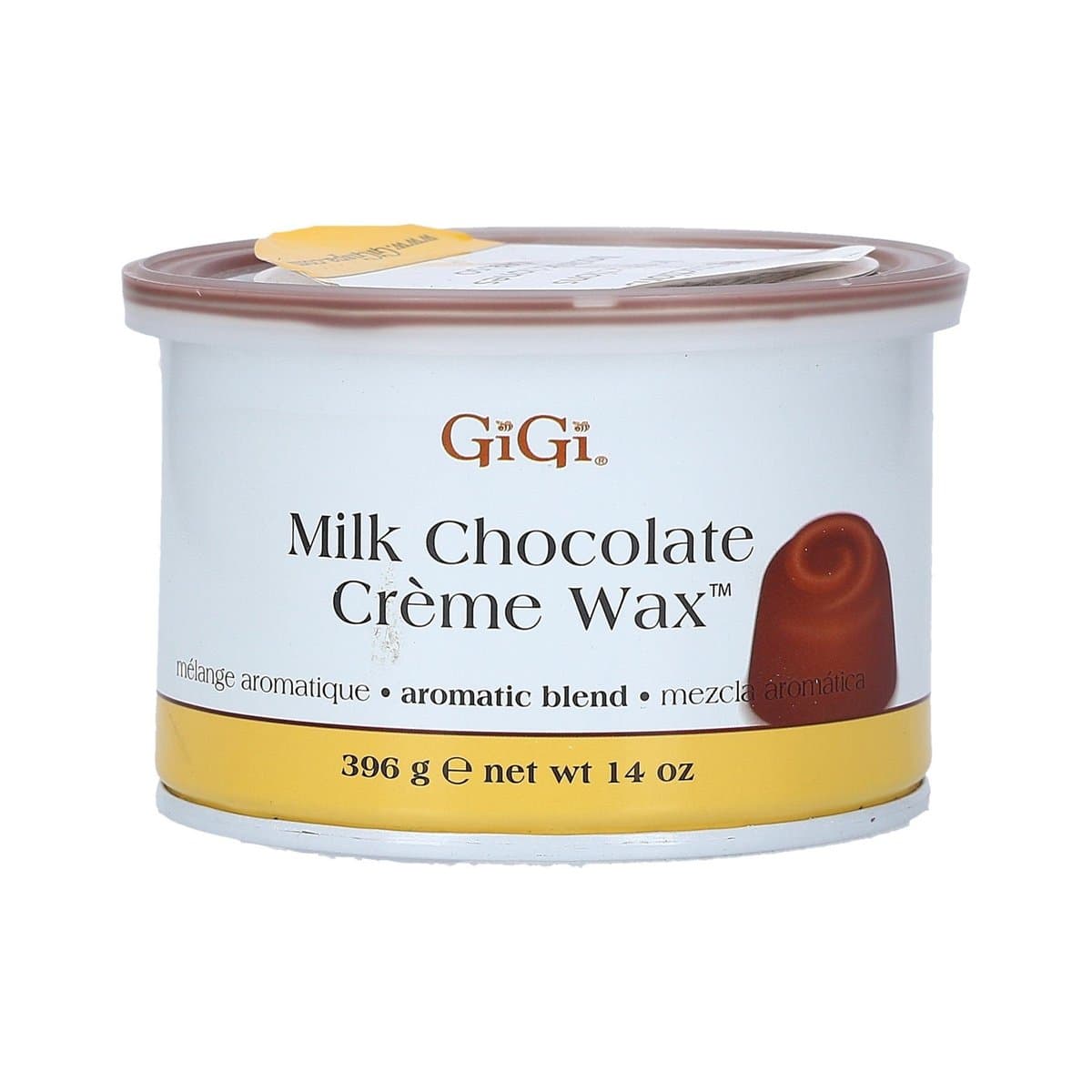 Crema Depiladora GiGi Aromática De Chocolate Con Leche 14Oz Crema Depiladora GiGi Aromática De Chocolate Con Leche 14Oz