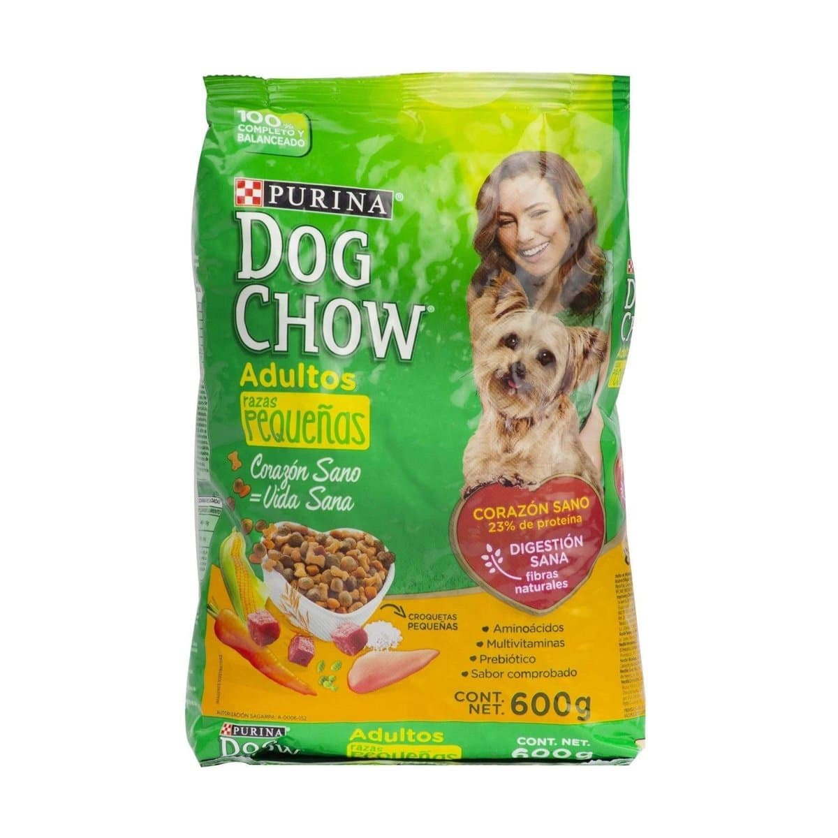 Alimento Para Perros Purina Dog Chow Adultos 600 g Alimento Para Perros Purina Dog Chow Adultos 600 g
